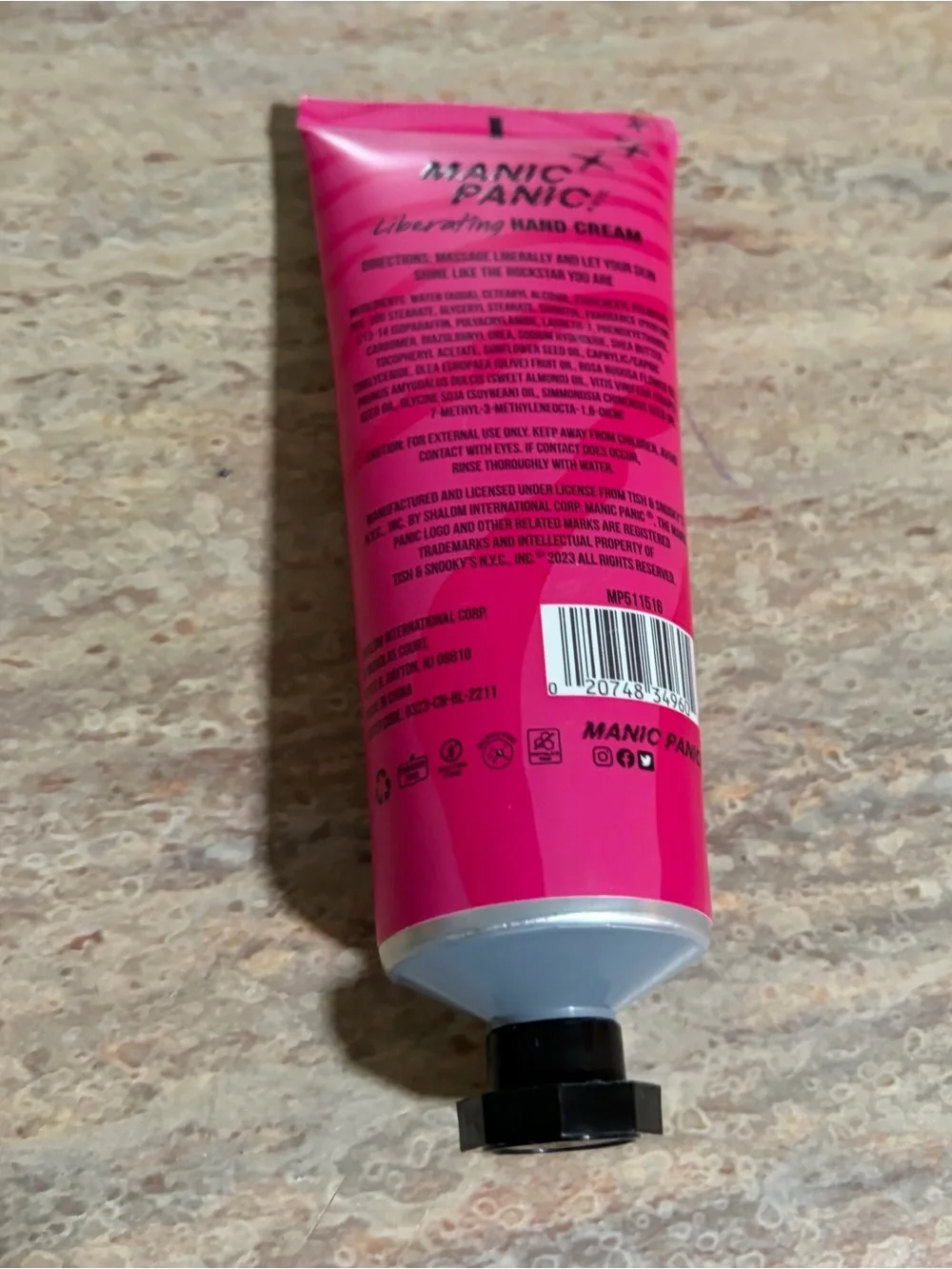 Manic Panic Enlightening Coconut Lemon & Liberating Rosewater Pomegranate Cream
